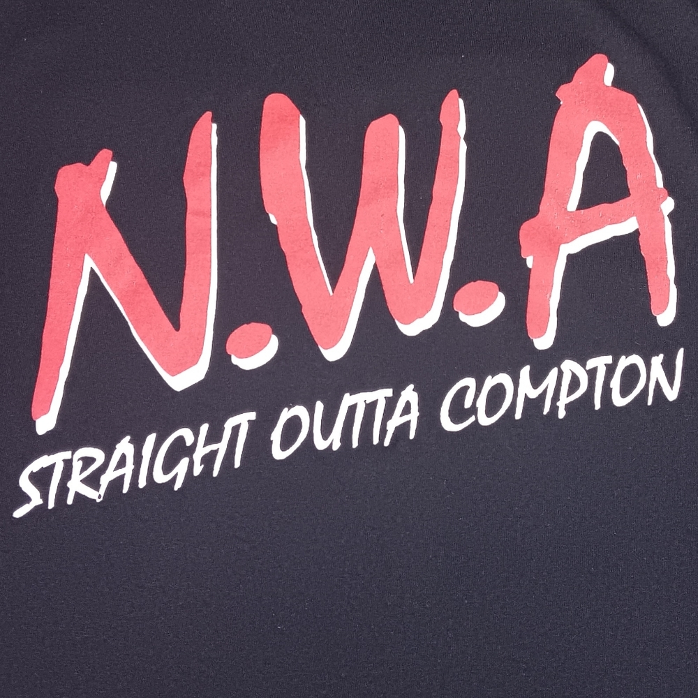 N.W.A Straight Outta Compton Ruthless Records Shirt Rap Hip Hop Tee NWA Eazy E